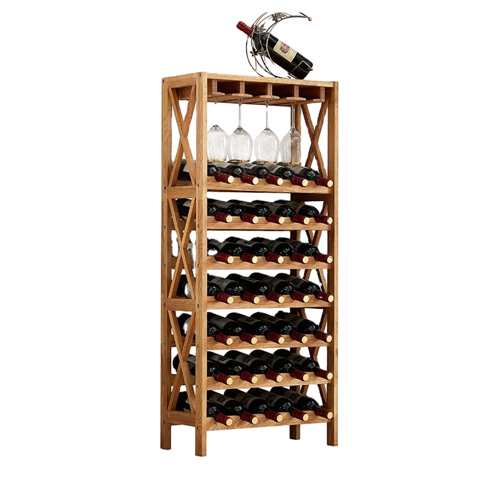 Customized Vintage Floorstanding beverage display stand beer can display rack for store