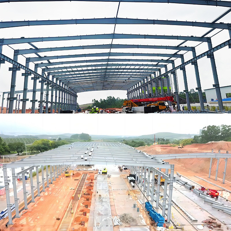 Industrial Design Style Steel Structure Warehouse with Professional Engineer Drawing Design