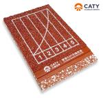 Esp Semi-Prefabricated Rubber Running Track for Sports Centers Complex Stadiums
