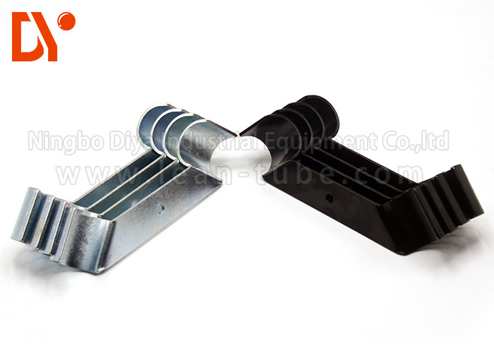 Castor Pipe Clamp Clip Metal Material Connected / Welded Robust Design