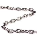 Silver Stainless Steel Chain DIN766 Link Chain for Lifting Hardware Standard
