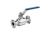 Hygienic Two Way Ball Valve Stainless Steel AISI 304 With 180 Degree Rotary