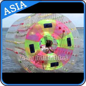 China Nice TPU Inflatable Multi-colors Aqua Roller for Summer Water Pool factory