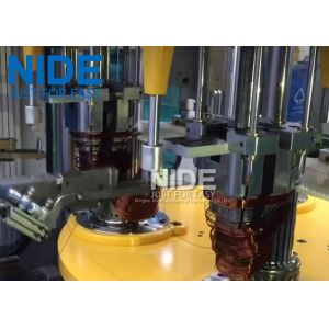 Efficent Automatic Coil Winding Machine / Wire Coil Inserting Machine Four