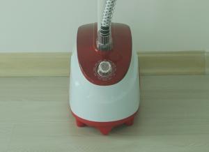 China Clothes Standing Hanging Garment Steamer 1800 W Power Single Pole Steam Iron factory