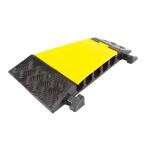 Highly Visible Anti-Slip Outdoor Rubber Cable Protector 5 Channel