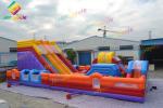Giant Inflatable Fun City Slide Park Children Amusement Park OEM