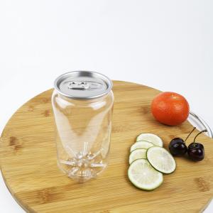 China 0.45L Empty Container Bottles Diamond Shape Snap Lids For Tea Milk factory
