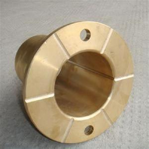 China CNC Machining Solid Lubricant Bearings , Copper Flanged Sleeve Bushing factory