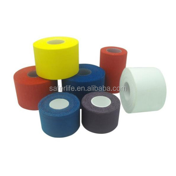 Adhesive Cotton Rigid Tape Zinc Oxide Sport Tape Bandage for Realignment Physical Therapy, Muscle Support & Recovery taping