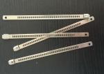 SS304 Naked Stainless Steel Ladder Cable Ties With Metal Barb Fire Resistant