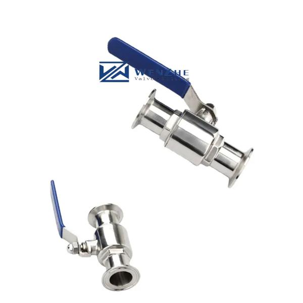 OEM Support SS304 1/4''-4.0'' Homebrew Tri-Clamp Ball Valve Stainless Steel