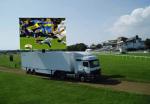 Outdoor Advertising Truck / Vehicles / Taxi LED Display Double Sided Electric
