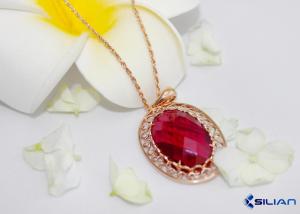 China Pigeon Blood Ruby Fancy Color Sapphire 4x4mm 6x6mm factory