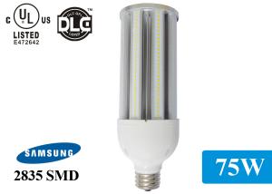 China 75W 8200lm Waterproof LED Corn COB Light Bulbs E26 E27 E39 E40 Base factory