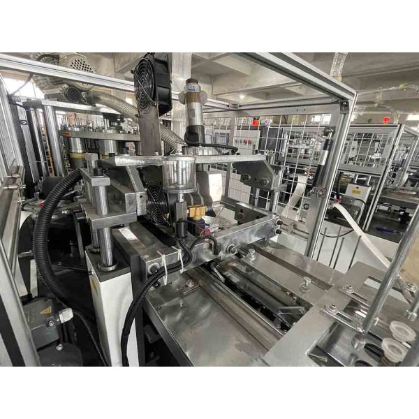 Double Wall Ripple Coffee Cup Manufacturing Machine With PLC Control