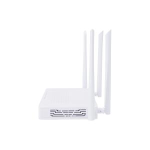 China WiFi AC GPON ONU 4GE HGU Fiber Optic Equipment RJ45 White Color factory
