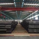Black Sch 40 Seamless Mild Steel Tube GB Tisi ASTM A355-P1/A250-T1