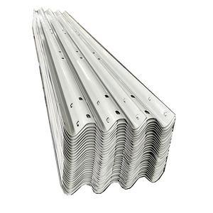 China Q355 Guardrail Steel Security W Beam Guardrail Traffic Crash Barrier factory