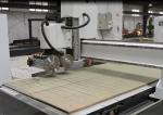 Wood door square cutting and cutting saw