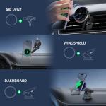 Qi2 Wireless Charger Starry Sky Lighting Effect Magnetic Car Wireless Charging