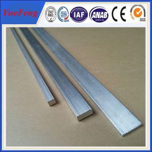 China anodized aluminium china supplier aluminio 6061 flat / aluminum flat bar price per kg factory