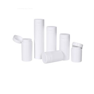China Flip Top Cosmetic Airless Pump Bottles 150ml Personal Care Packaging on sale