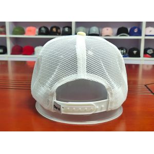 Fashionable Mix Color Blank Custom design logo Flat Bill Plastic buckle Snapback