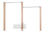 outdoor gym equipment WPC materials based outdoor exercise machine uneven bar