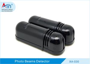 China 30m Perimeter Photoelectric Dual Beam Motion Sensor Black Color For Garages factory