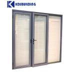 KDSBuilding High Quality Double Tempered Glass Aluminum Toilet Casment Single