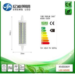 China 360 degrees 15W led R7S J118mm 360 degree angle 118mm LED R7S ligh 1500LM replace halogen lamp AC85-265V CE ROHS on sale