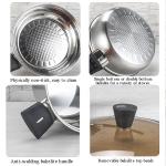 Hot Sale Pot Set New Bakelite Binaural Handle Cooking Soup Pot Set 304 Stainless