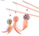 Compact Interactive Cat Toys Plastic Material Logo Customed For Cats / Dogs