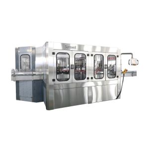 China Complete Glass Bottle Orange Apple Beverage Filling Machine With 1 Year Warranty on sale