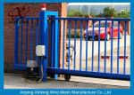 Wrought Iron Automatic Security Gates Commercial For Living Quarter XLF-03