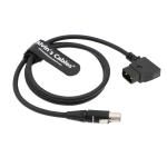 Alvin's Cables 12V TV Logic Monitor Power Cable Neutrik Mini XLR 4 Pin Female to