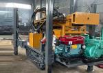200 Meter Deep Pneumatic Water Well Drilling Rig With Φ89mm Drilling Pipe