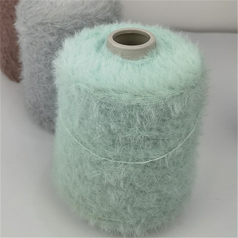 Hat Scarf Knitting Yarn 100% Dyed Nylon Yarn Anti Pilling Abrasion Resistant