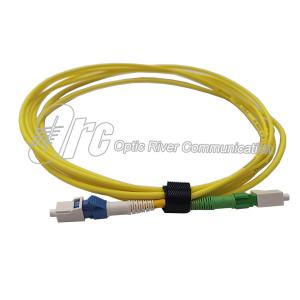China Active 3.0mm Fiber Optic Patch Cord With LC To LC Fiber Jumper factory