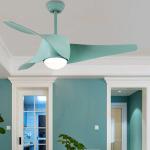 52 inch Ceiling Fans 3 Blades wooden American retro remote fan creative wooden