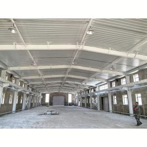 China Square Tube Frame Prefabricated Steel Buildings Sustainable Eco Friendly Construction factory