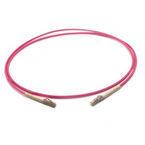 LC Upc to FC Upc Duplex 2.0mm PVC (OFNR) Om4 Multimode Fiber Optic Patch Cord