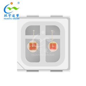 China Dual Color SMD LED Chip 3030 Bi-Color Red And Blue Emitting Color LED Chip factory