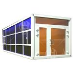 Zontop Modern Luxury Easy Assemble Steel Prefabricated 2 Story Frame 20ft 40 Ft