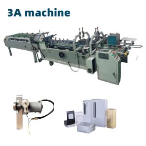Automatic Continuous Feeding Paper CQT580-UV Folder Gluer Machine for Paper Box Folding
