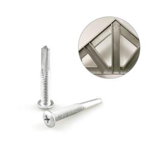 China Zinc Alloy Coated Phillips Drive Self Drilling Screw for Light Gauge Steel Building factory