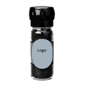 China Glass Jar PC Cap 139mm 147g 100ml Glass Spice Grinder factory