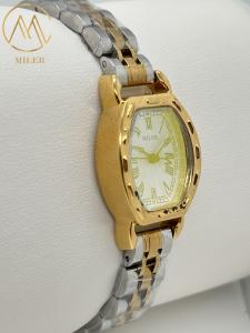 China Quartz Movement Stainless Steel Strap Watch with Fashionable Buckle Clasp for Women factory
