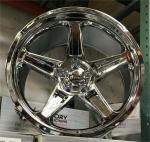 20" 9.5" 10.5" Demon Chrome Wheels Rims 275 315 AZ850 Tires For Challenger